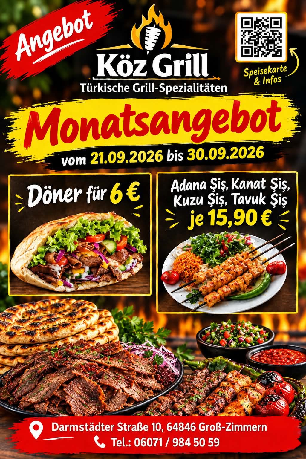 Koez-Grill-Monatsangebot